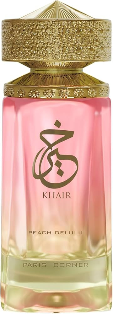 Paris Corner | Khair Peach Delulu Eau de Parfum for Women – 3.4 Fl Oz | Sophisticated Gourmand ... | Amazon (US)