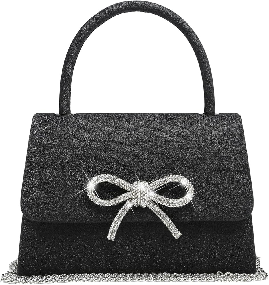Dasein Women's Evening Bag Party Clutches Wedding Purses Cocktail Prom Handbags with Frosted Glit... | Amazon (US)