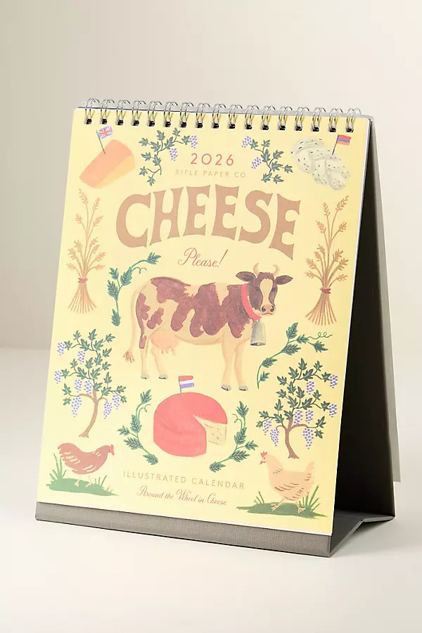 2026 Cheese Desk Calendar | Anthropologie (US)