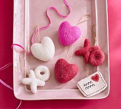 Valentine's Day Ornaments - Set of 6 | Pottery Barn (US)