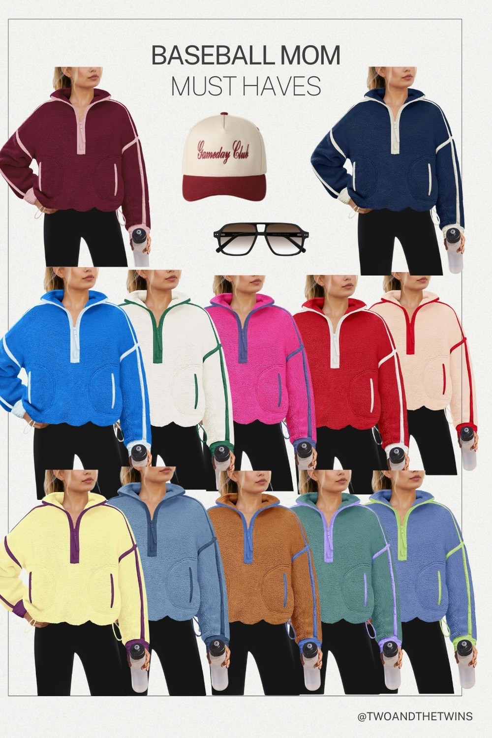 The perfect fleece pullover for early spring. 

Baseball mom, quarter zip pullover, fleece, sherpa, game day hat , sports mom outfits, sunglasses, baseball mom must haves 

#LTKU #LTKmomlife #LTKSeasonal