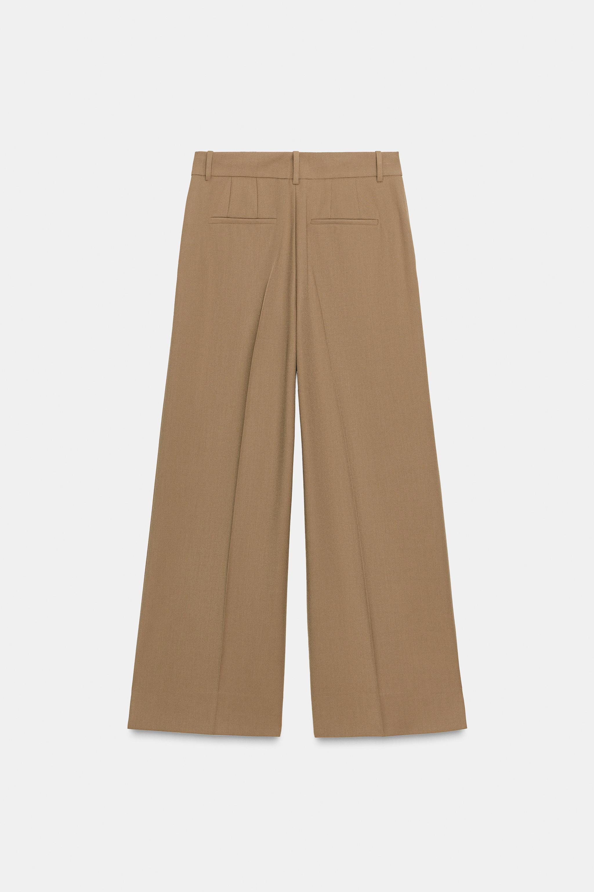 ZW COLLECTION WIDE-LEG TROUSERS | Zara US