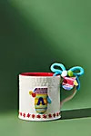Bundled Up Monogram Mug | Anthropologie (US)
