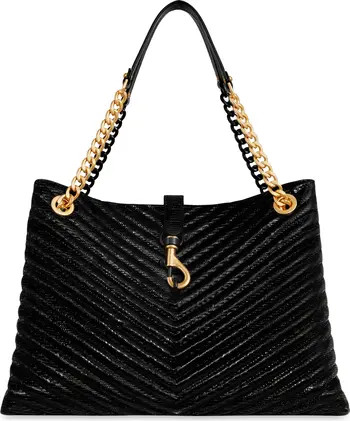 Edie Quilted Leather Tote | Nordstrom