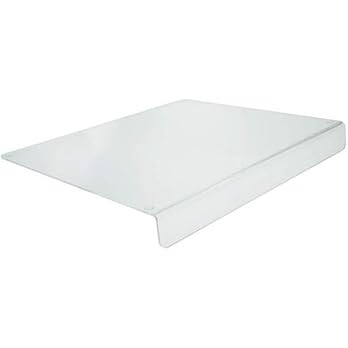 Acrylic Cutting Board for Kitchen with Lip, Non Slip cutting board (Clear Acrylic) by Wexbi, 24 x... | Amazon (US)
