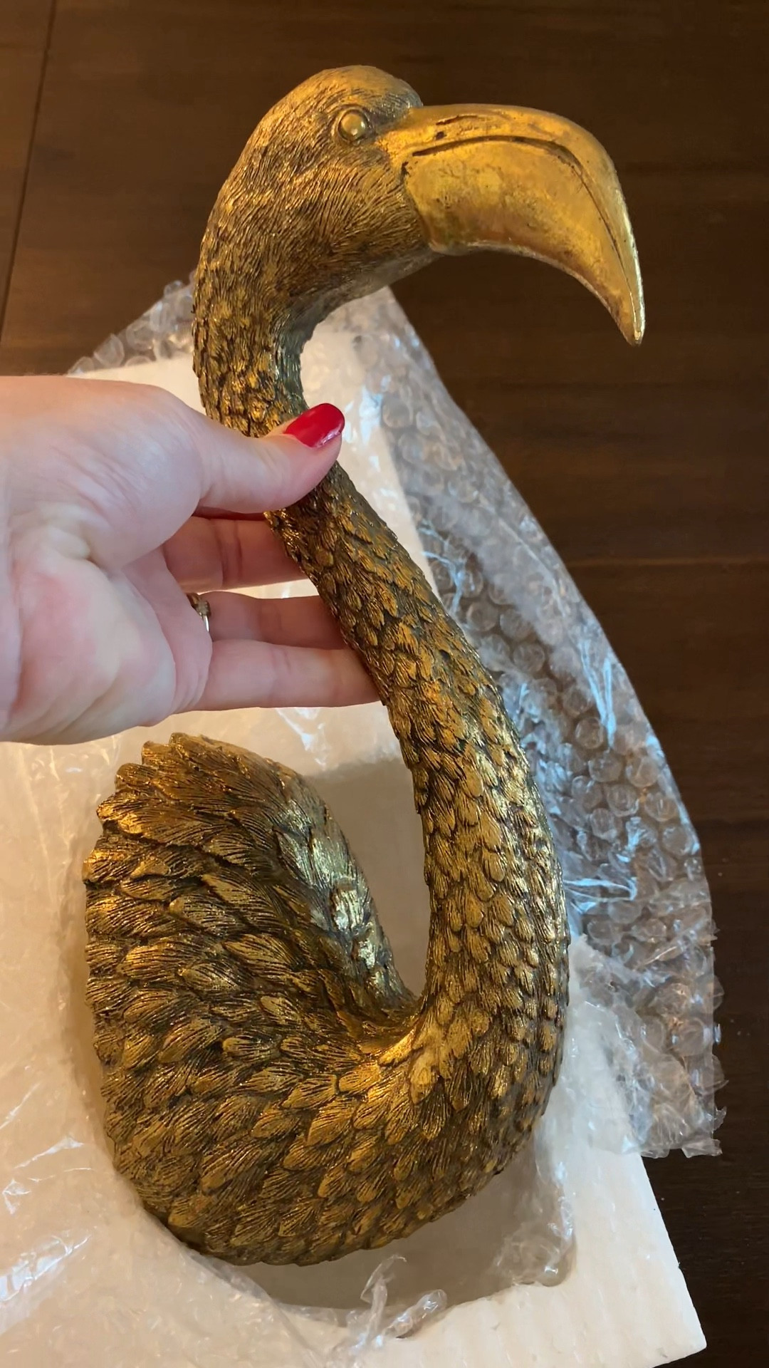 Did I need this, no, but will it make me smile every time I look at it, YES!! Now to find the perfect, unexpected spot for it. 😍 #cottagecore #bust #flamingo #eclectic #dopaminedecor #nancymeyers  #maxamilist 

#LTKHome #LTKVideo #LTKFindsUnder50