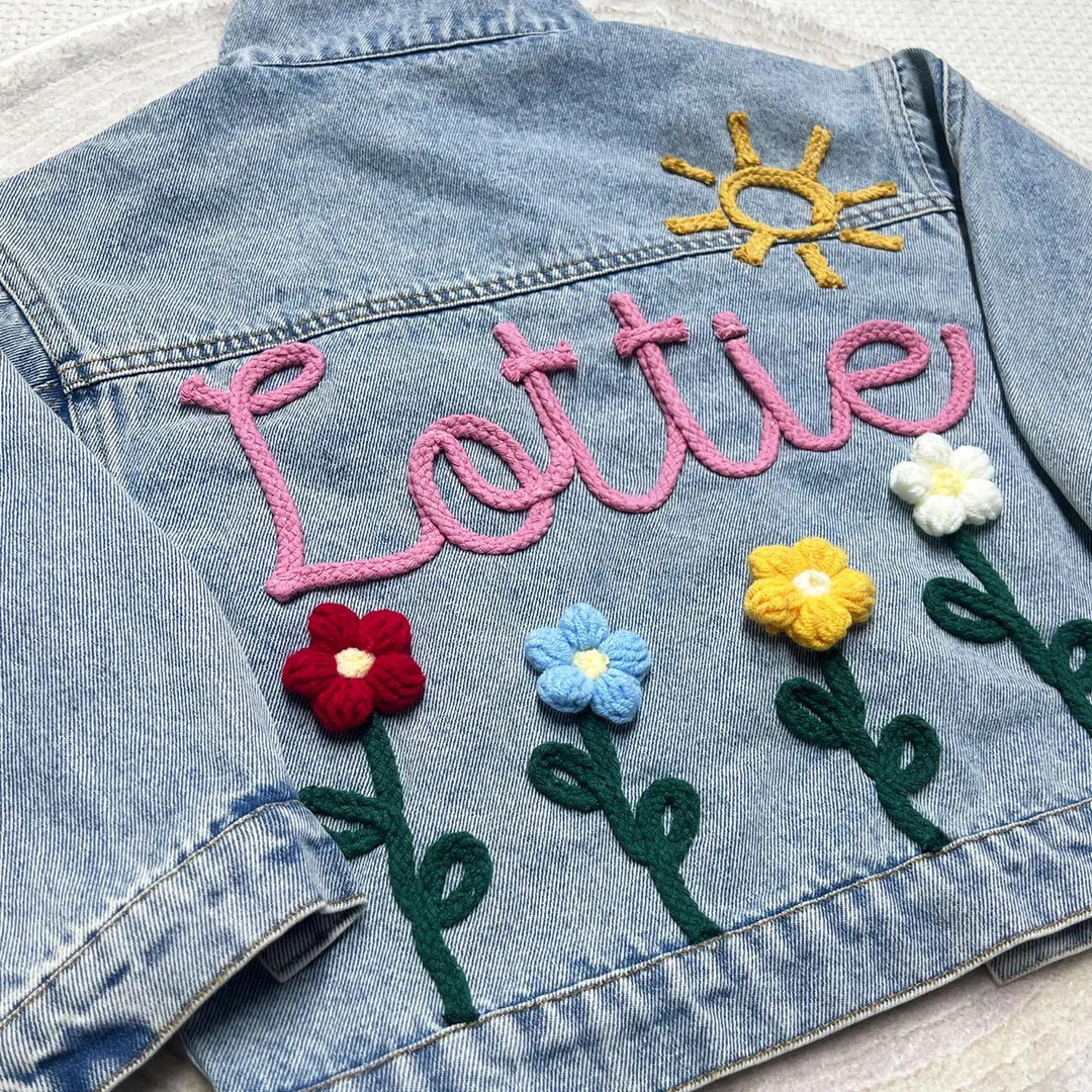 Personalized Name Denim Jacket: Custom Toddler Baby Jean Jacket Gift for Kids - Etsy | Etsy (Global)