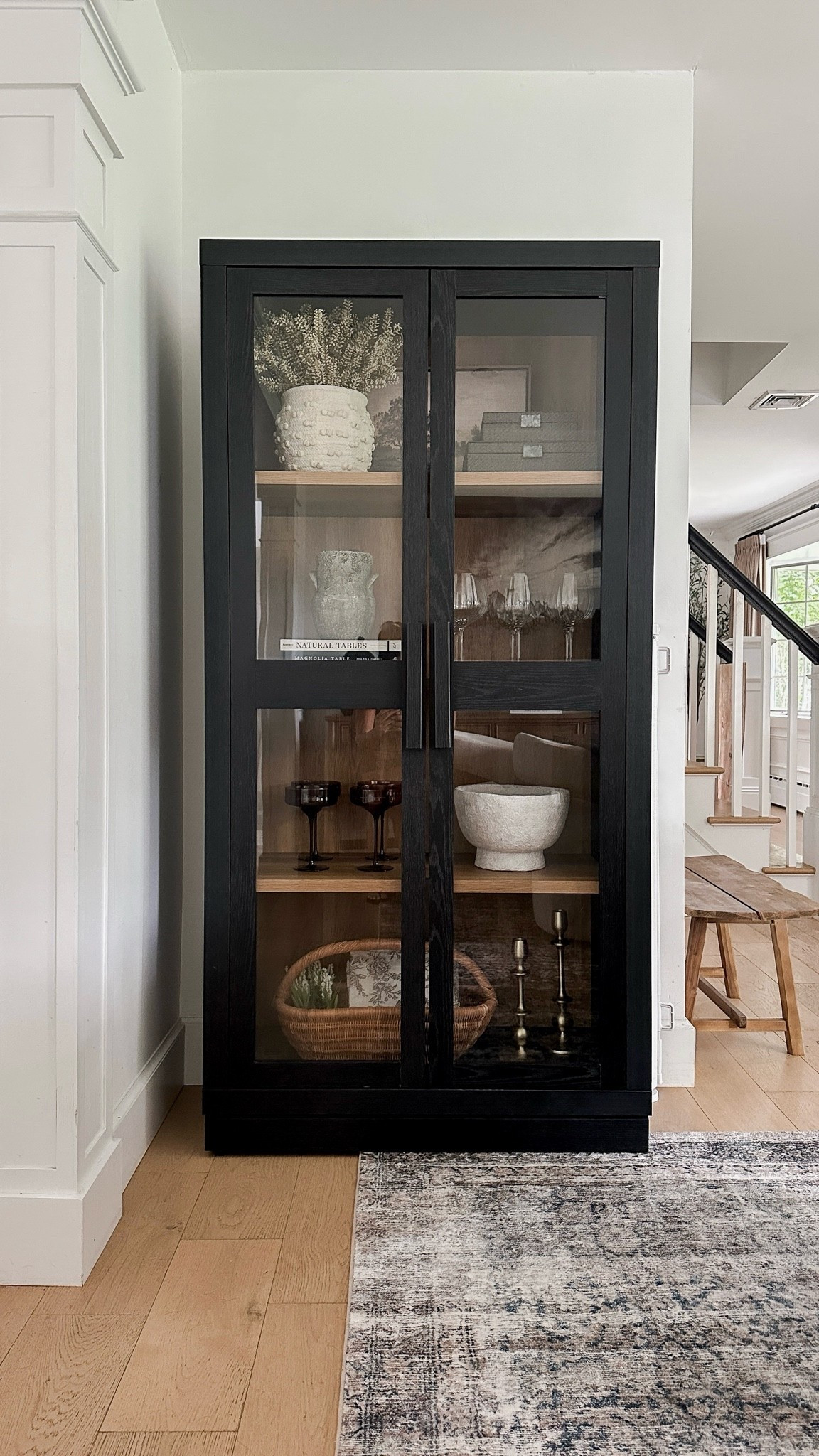 Get that high-end look for less with this beautiful storage cabinet from @Walmart 🖤

#displaycabinet #home #furniture #affordable #diningroom #livingroom #office

#LTKHome #LTKSaleAlert #LTKvlog