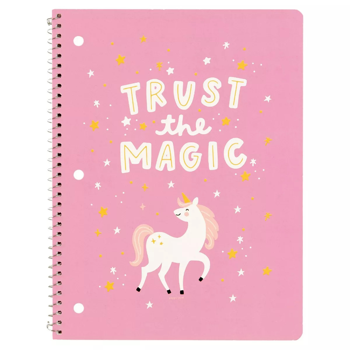 Pippi Post Spiral Notebook Wide Rule Trust the Magic | Target