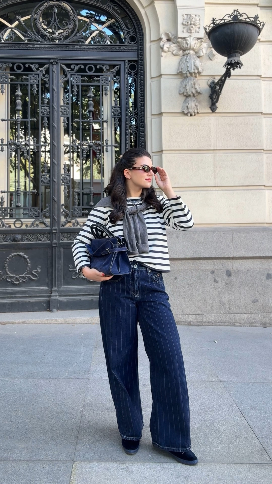 Stripe on stripe ootd 

#LTKFallSale #LTKSeasonal