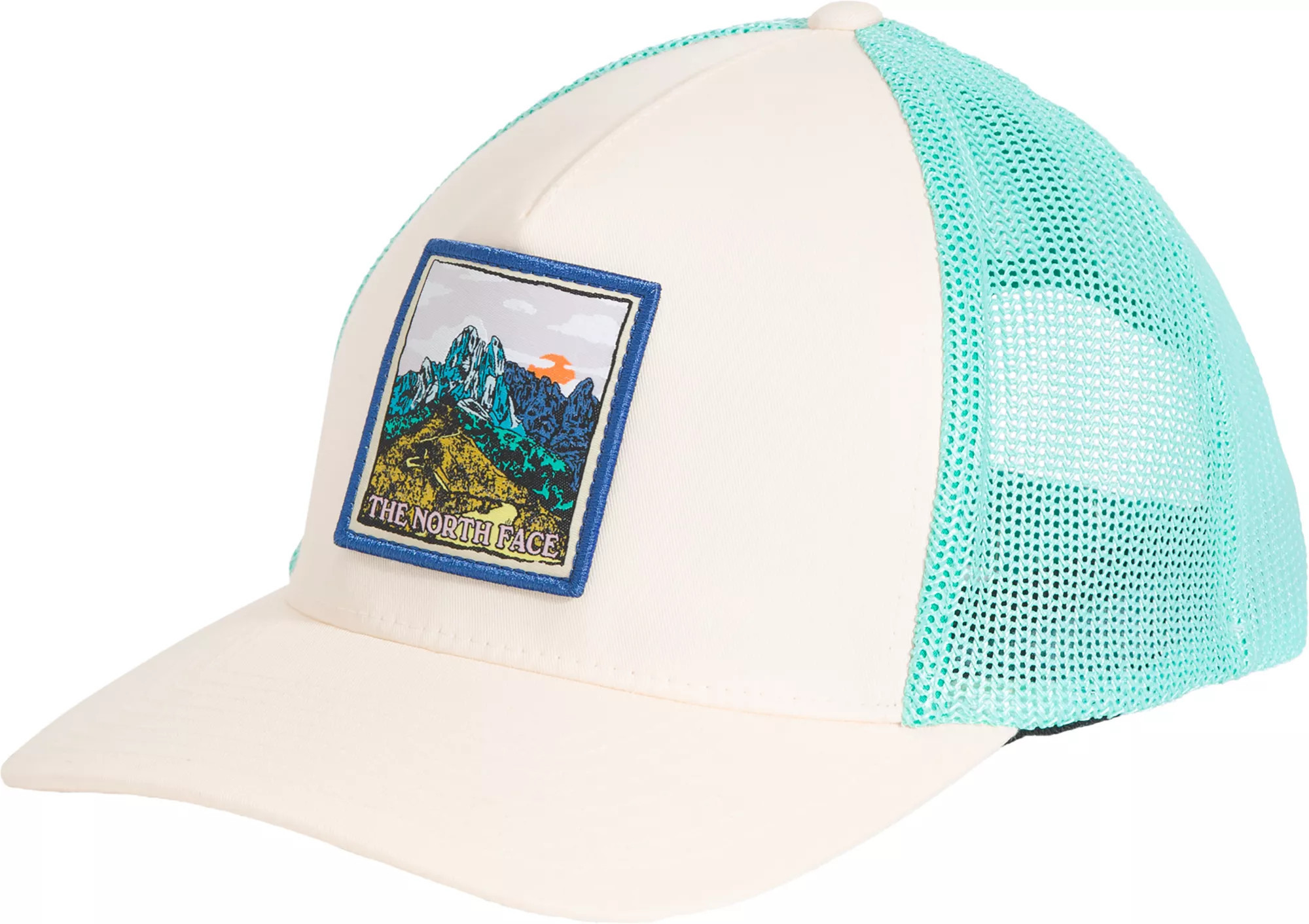 The North Face Keep It Patched Trucker Hat, Men's, Gardenia Wht/Earthscape P | DICK'S Sporting Goods