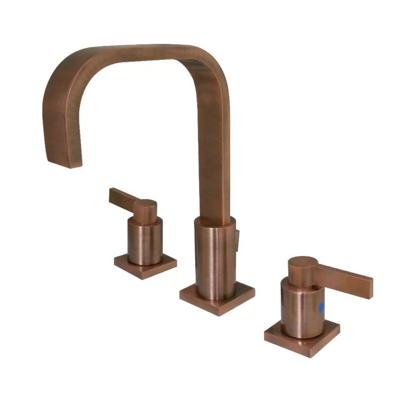 Nuvo Fusion Widespread Bathroom Faucet with Drain Assembly | Wayfair Professional