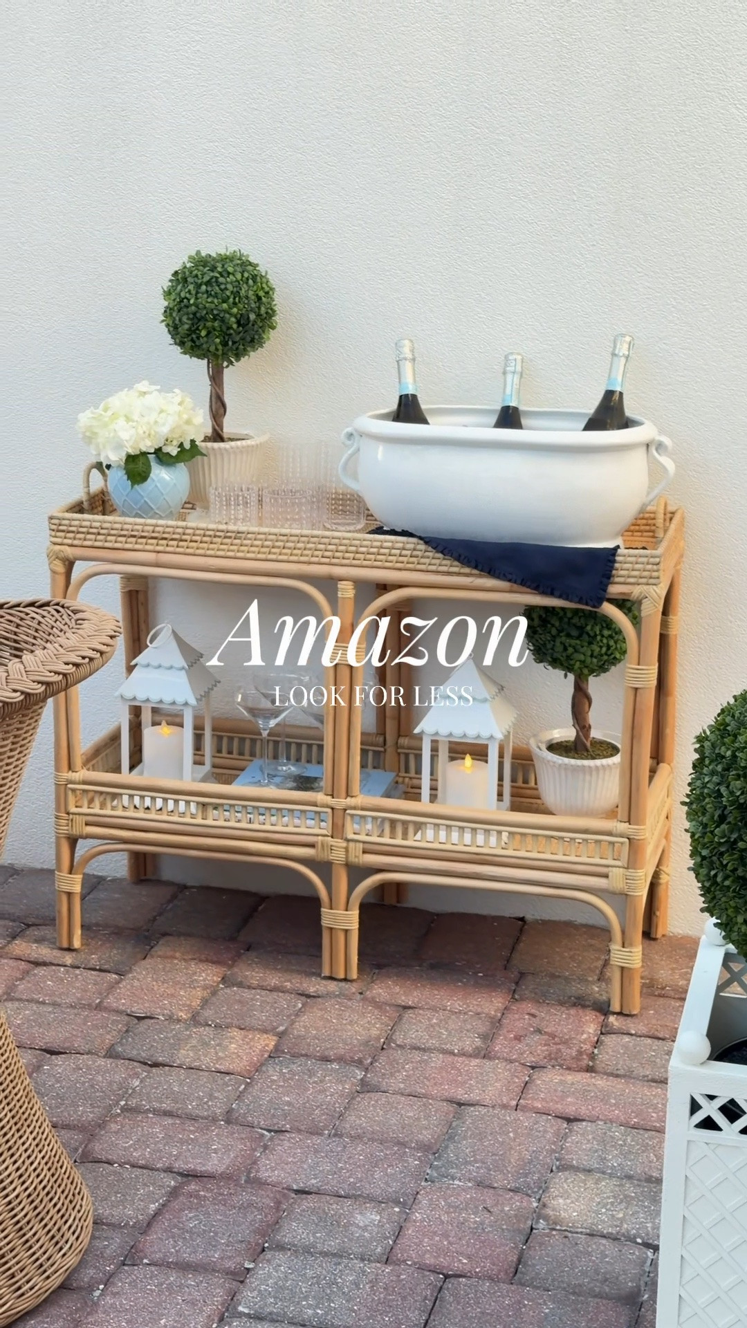 I love the natural rattan, woven details + classic coastal design — it gives that elevated, collected look without the designer price tag. And the best part… it’s back in stock & ON SALE! 🙌🏼

✨ Rattan console table
✨ Coastal console table
✨ Rattan bar cart
✨ Coastal home decor
✨ Designer look for less
✨ Serena & Lily inspired decor
✨ Coastal entertaining essentials
✨ Rattan furniture
✨ Modern coastal home

#LTKHome #LTKSaleAlert