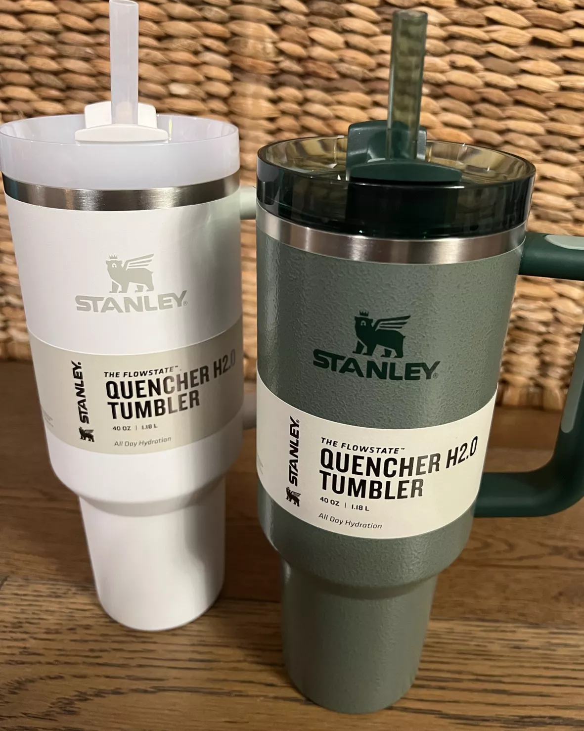 Our 30 and 40 oz Quenchers are now available in the classic Hammertone, stanley tumbler