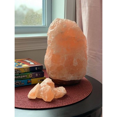 Large Natural Salt Lamp Pink - Q&A Himalayan Salt | Target