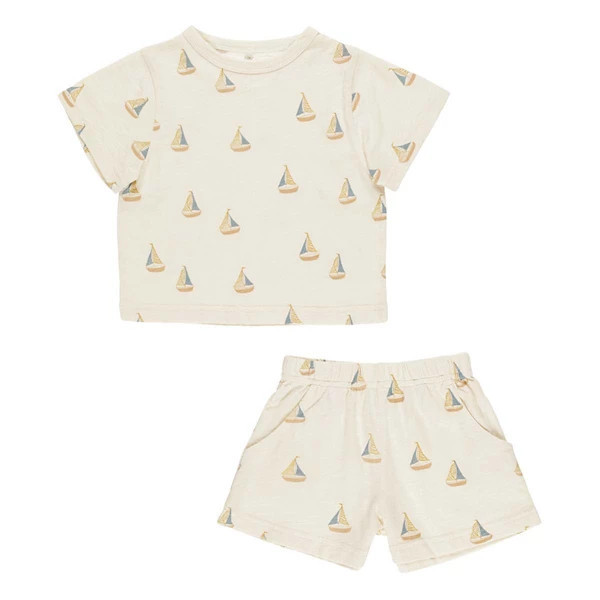 Rylee + Cru Sailboats Play Set Baby 18/24 mo. Natural | Scheels