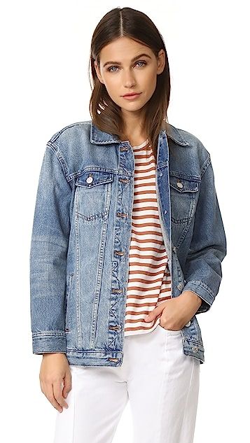 Oversized Jean Jacket | Shopbop