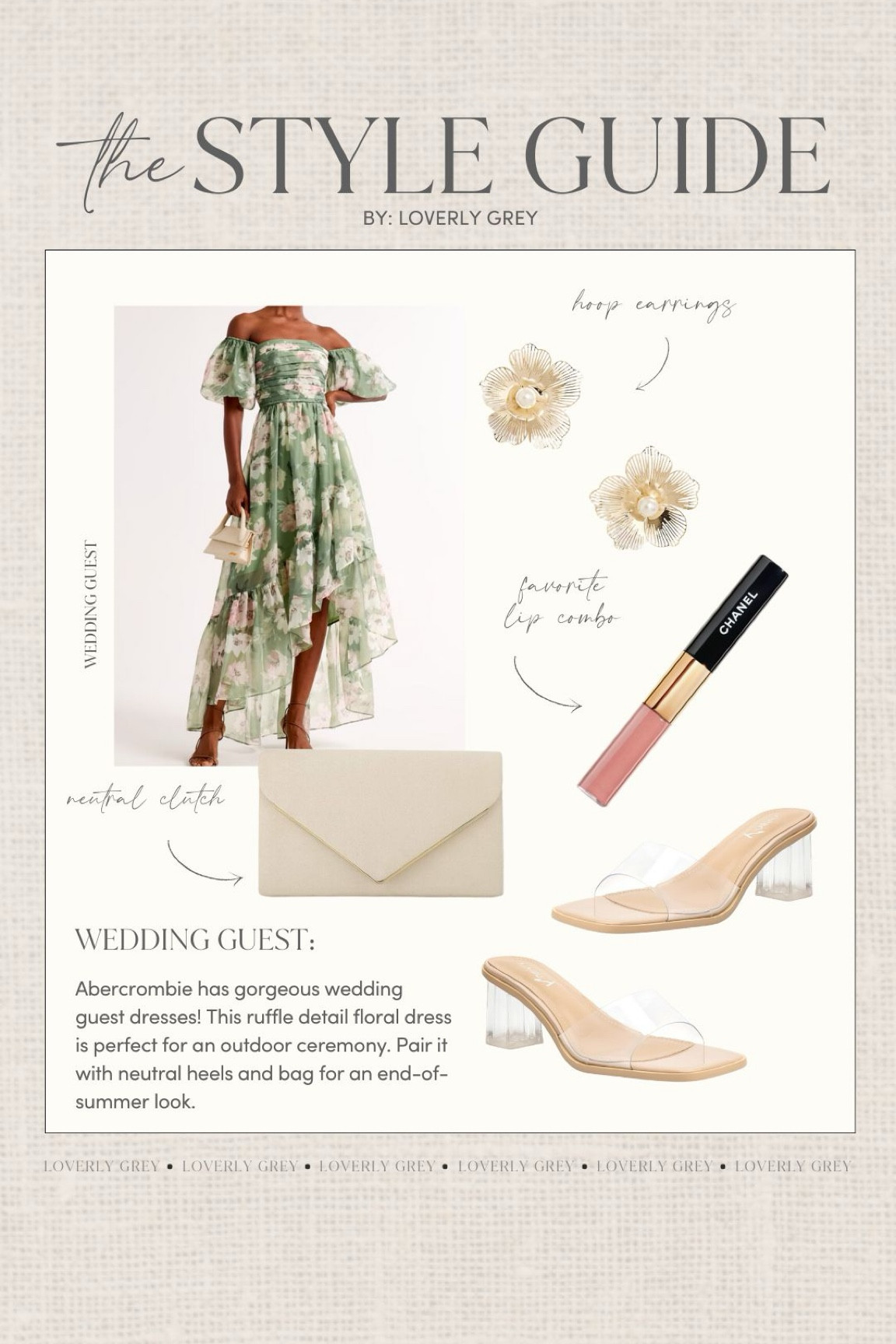 Wedding guest outfit idea. This Abercrombie dress and neutral heels are perfect for an end of summer ceremony. Loverly Grey, wedding guest 

#LTKSeasonal #LTKStyleTip #LTKWedding