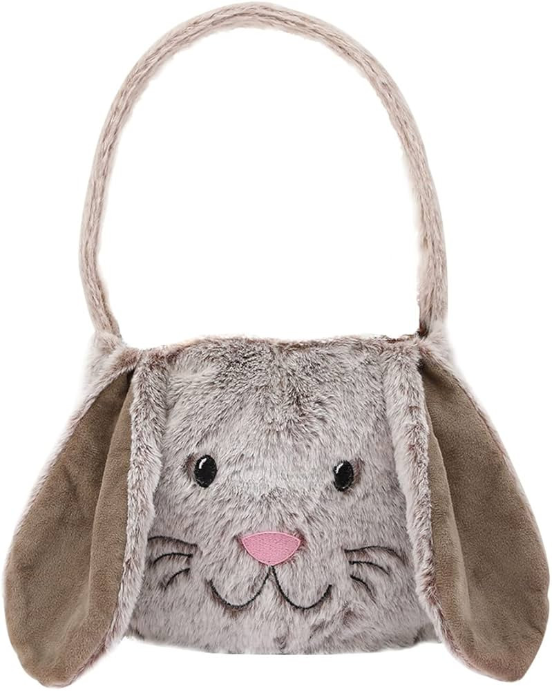 Large Easter Basket for Kids, Soft Plush Easter Basket for Girls Boys Baby, Easter Basket for Boy... | Amazon (US)