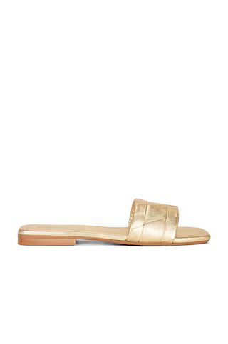 Seychelles Portland Sandals in Gold Metallic Leather from Revolve.com | Revolve Clothing (Global)