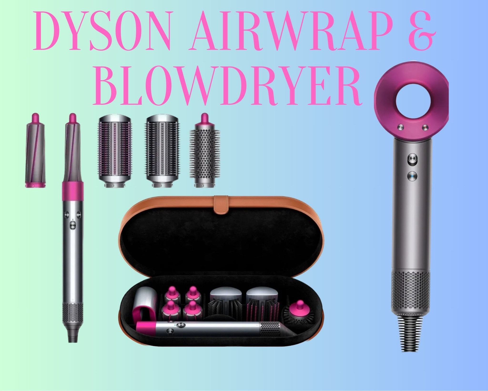 I have the dyson airwrap & the newest attachments! I got mine from Ulta then the attachments  at the Dyson store in NYC. I got the Blowdryer  refurbished from Nordstrom and was super impressed! 🩷

#LTKstyletip #LTKsalealert #LTKbeauty