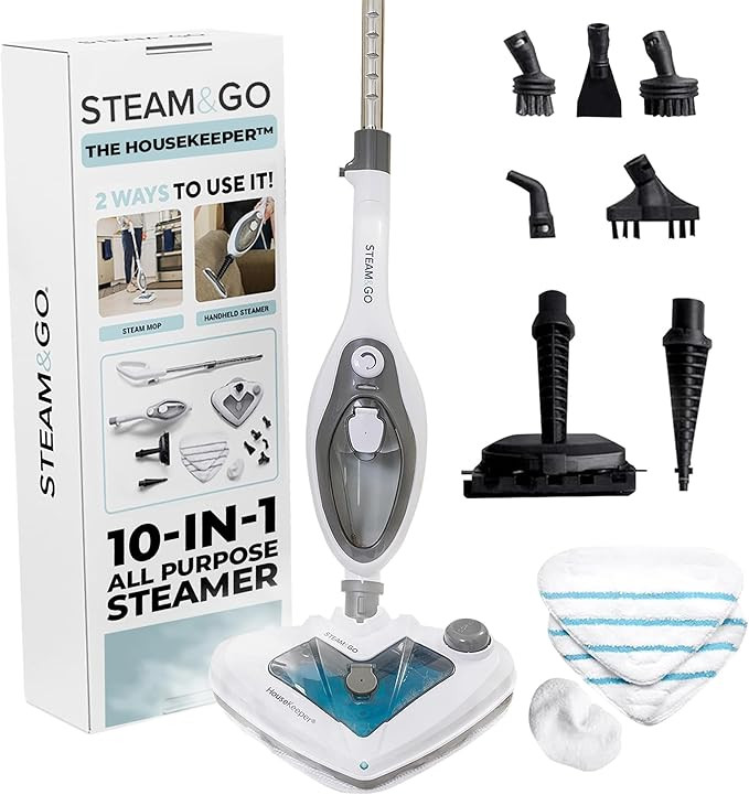 Steam & Go 10-in-1 Multi-Surface Steam Mop - Deep Clean with Heat | Amazon (US)