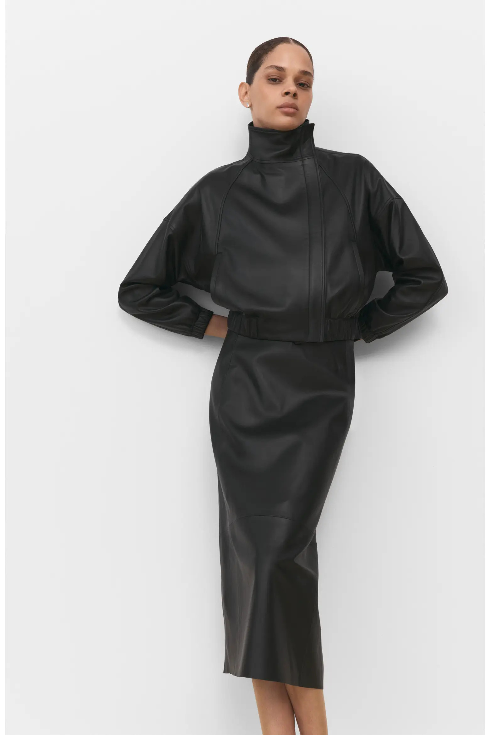 Vince Leather Moto Jacket (Women) | Nordstrom | Nordstrom