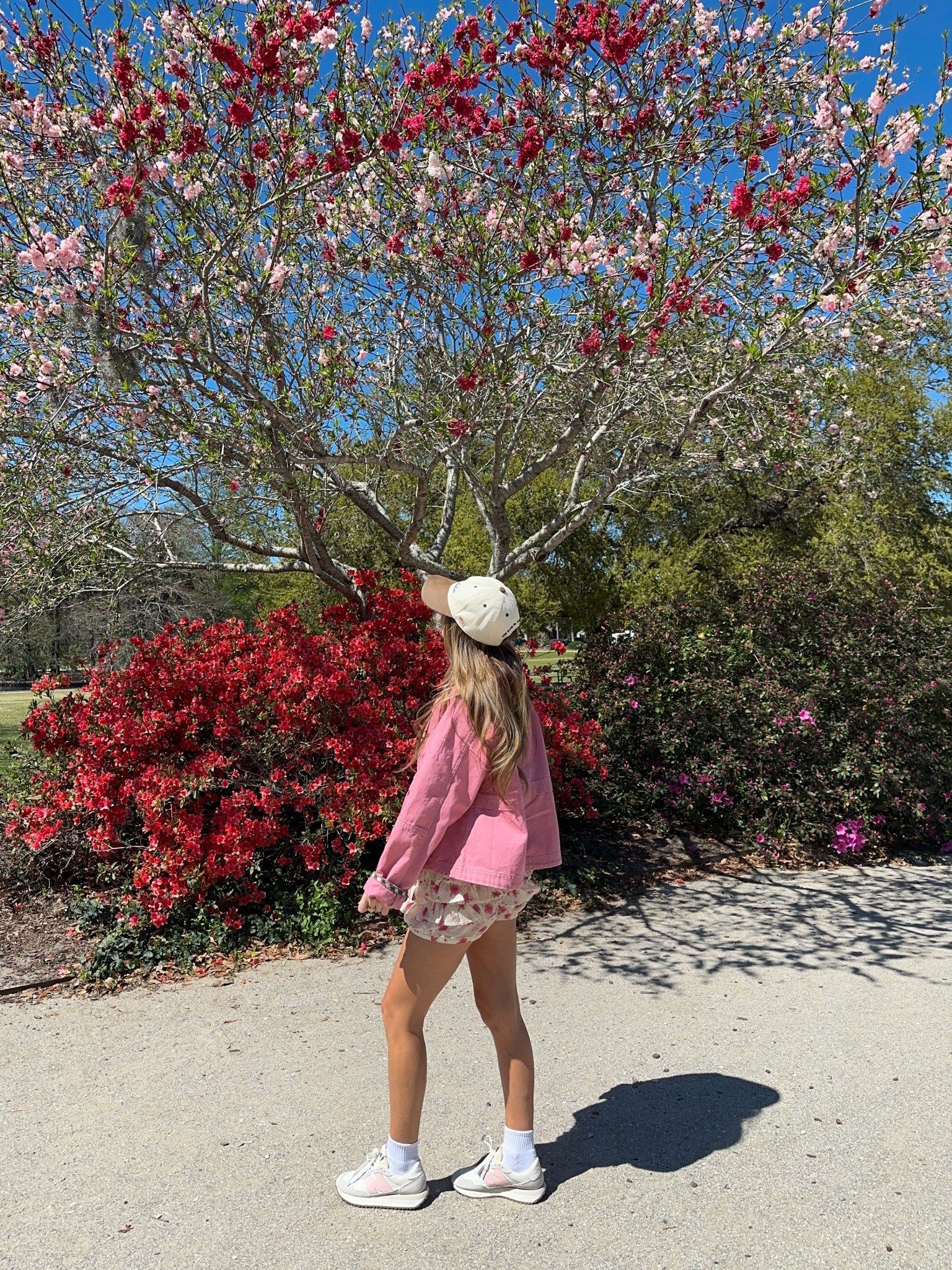 spring outfit 💕 I am loving this jacket rn, so good for multiple seasons! 