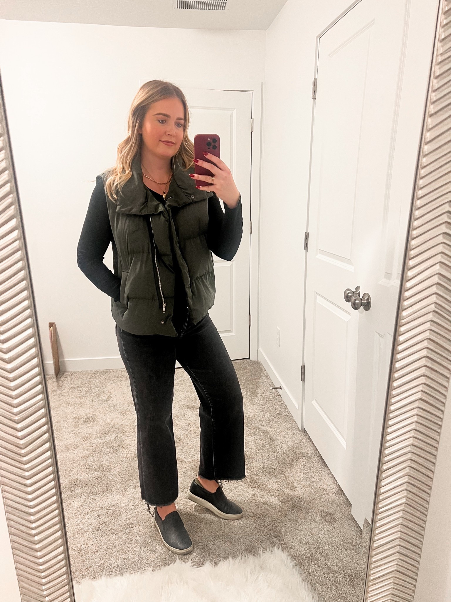 A favorite and a must-have layer for colder days! This puffer vest is perfect and also comes in chic beige and sleek black. Use code “Cozy40” for 40% off! #puffervest #ltkcreator

#LTKSaleAlert #LTKFindsUnder100 #LTKootd
