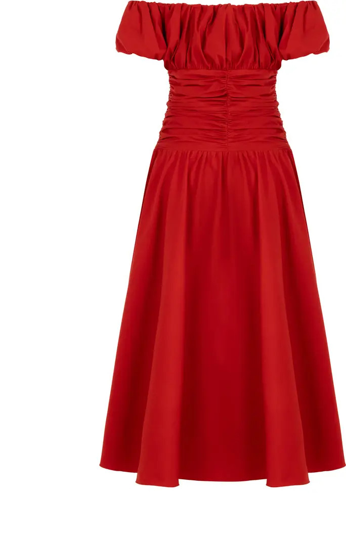 Drape Midi Dress | Nordstrom