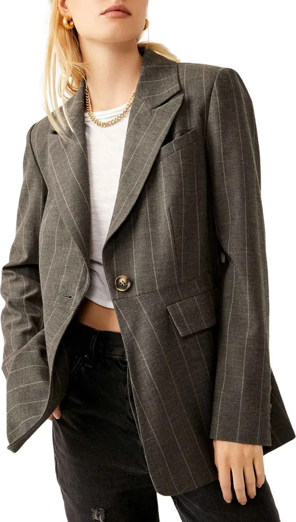 Pleated Back Blazer | Nordstrom