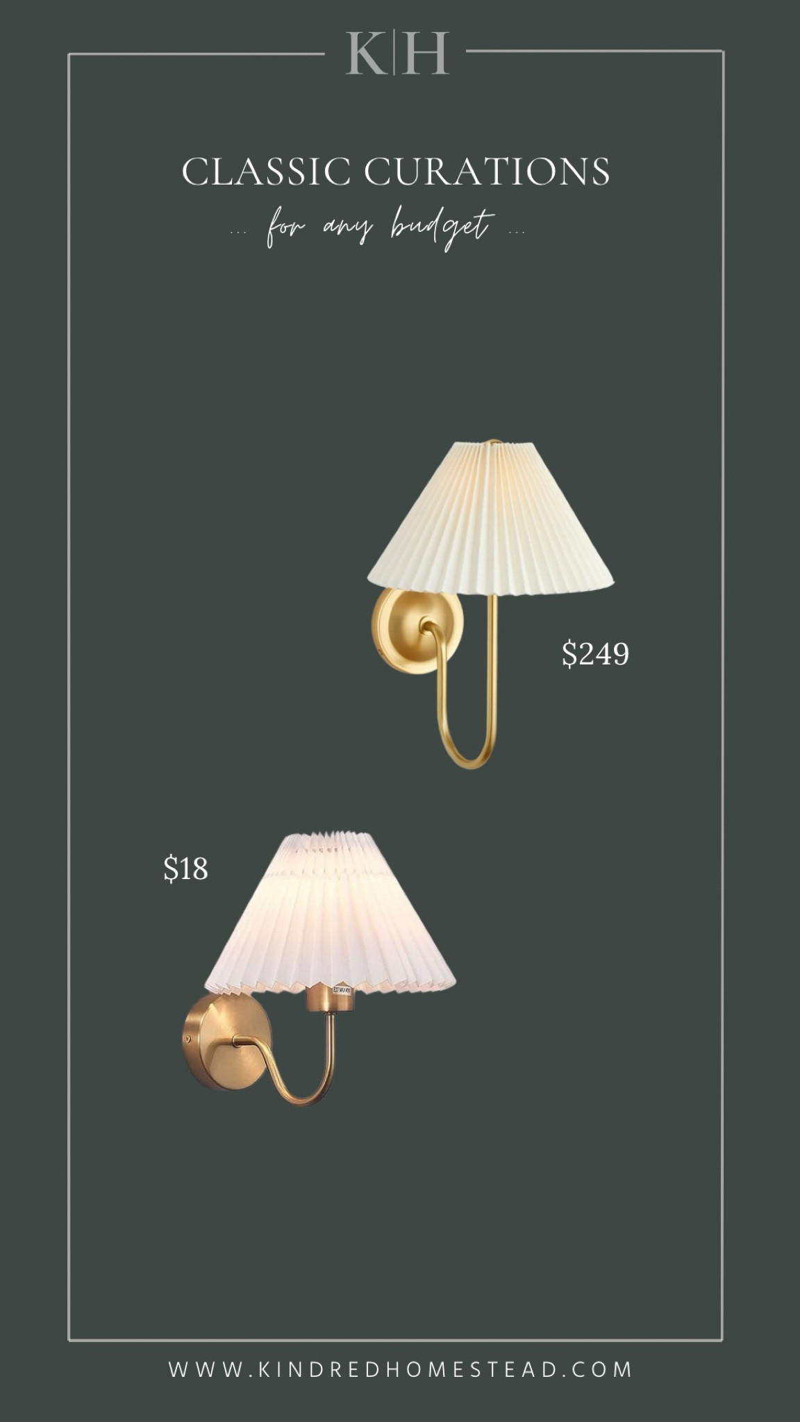 Classic curations for any budget including shaded wall sconces  bc with brass and pleated detailing for timeless and traditional homes and home decor

#LTKHome