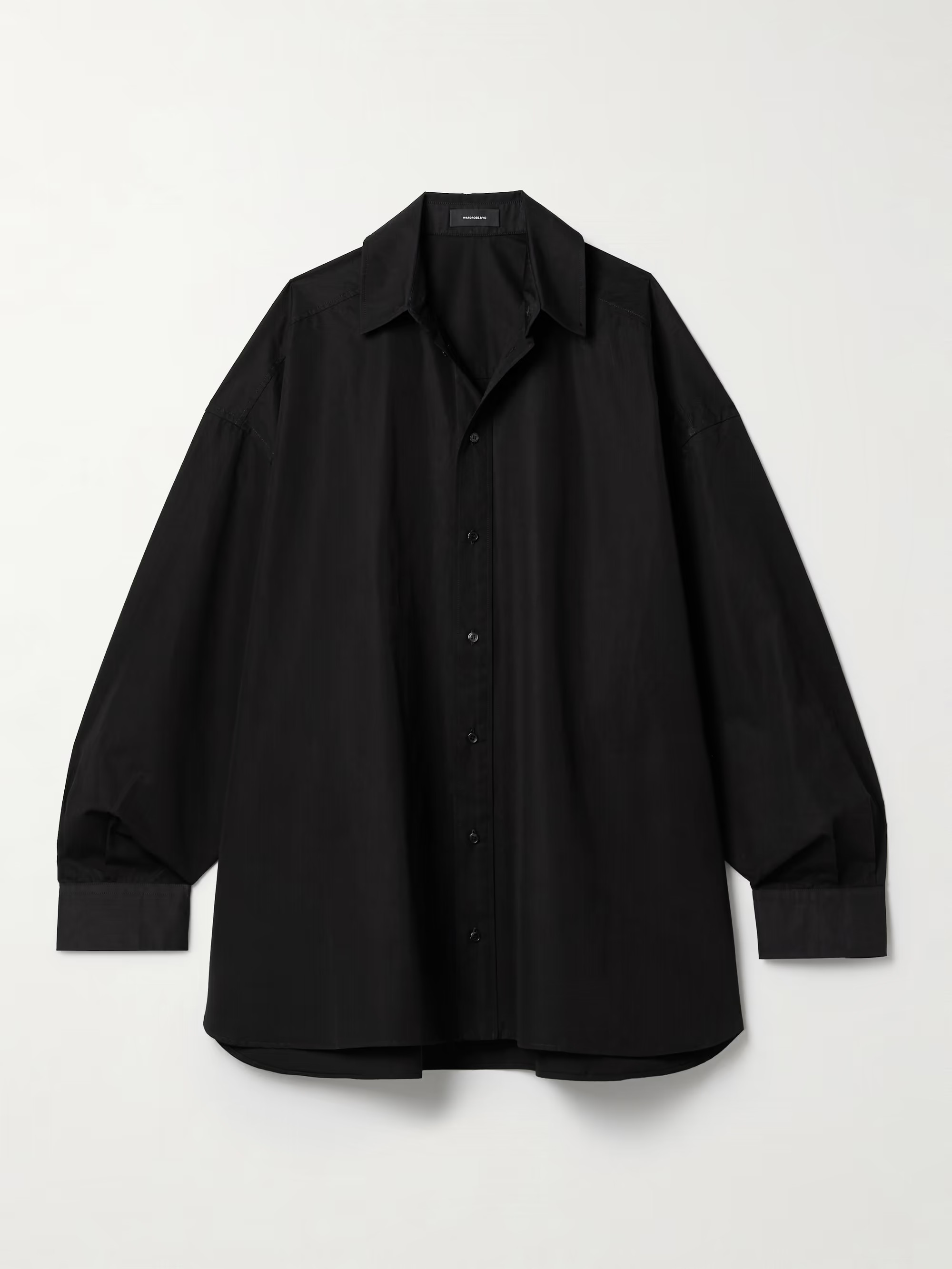 Oversized cotton mini shirt dress | NET-A-PORTER (UK & EU)