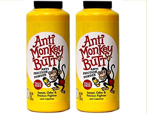 Anti Monkey Butt Sweat Absorbing and Friction Fighting Body Powder-6 oz, 2 pk by Anti Monkey Butt | Amazon (CA)