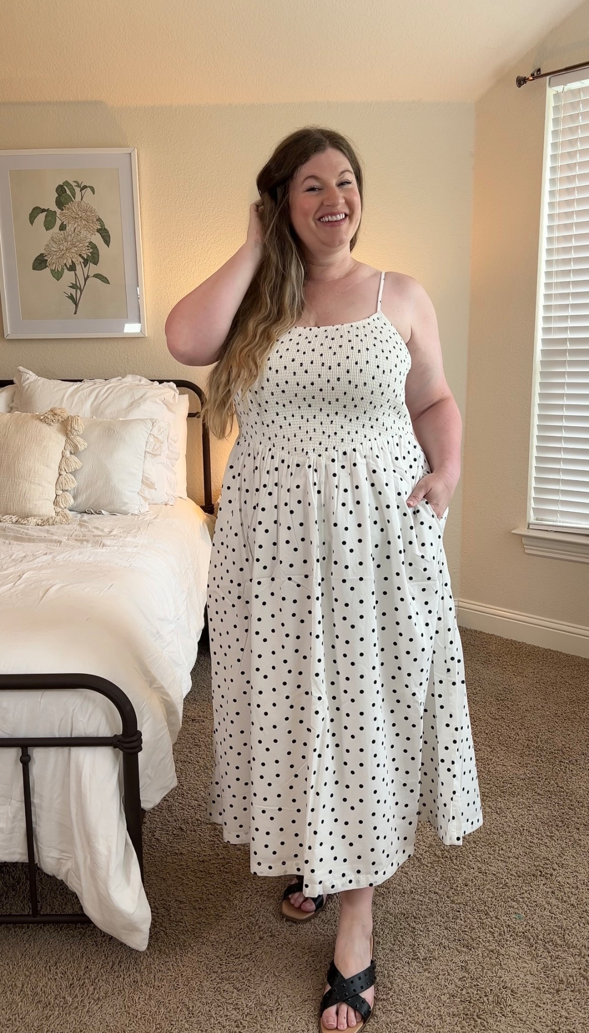 This white and black polka dot dress is my favorite from the entire Abercrombie haul! It is such a classic and great quality and great fit. I’m in the XXL and I’m a size 18/20. Currently on clearance! 

#LTKPlusSize #LTKFindsUnder100 #LTKSaleAlert