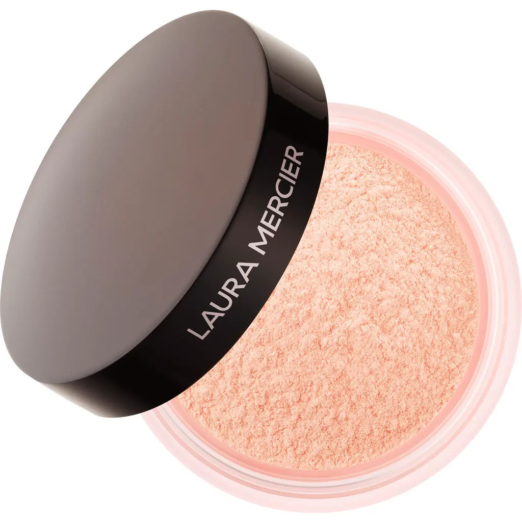 Laura Mercier Secret Brightening Color Correcting Longwear Under Eye Setting Powder in Pink Peach at Nordstrom | Nordstrom