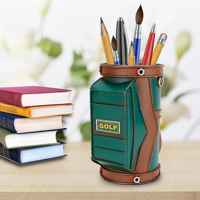 Roykaw Golf Pen Holder for Gift, Golf Gifts for Men Women, Mini Desktop Storage, Perfect Golf Gif... | Amazon (US)