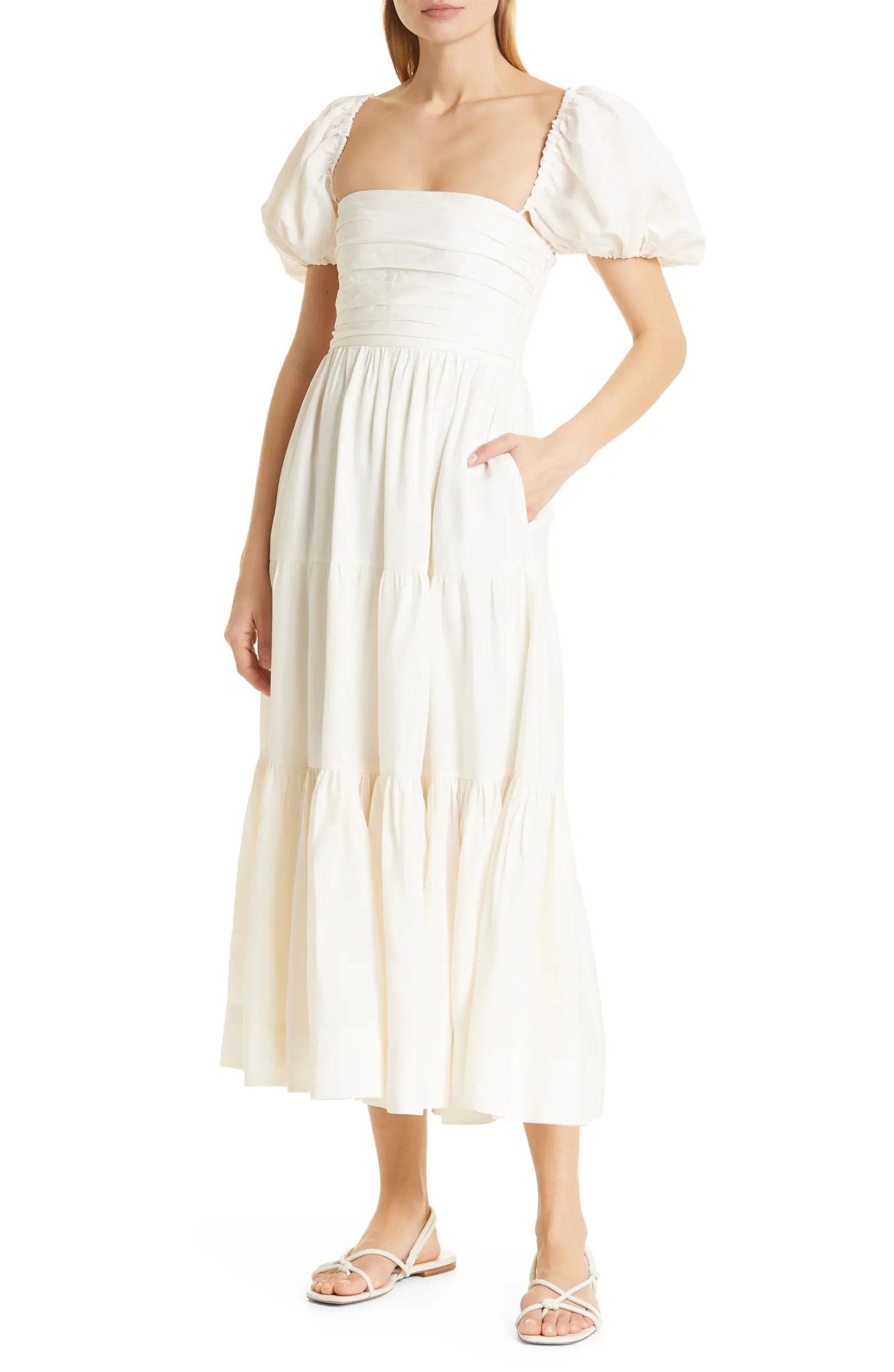 La Ligne Convertible Linen Blend Dress | Nordstrom | Nordstrom