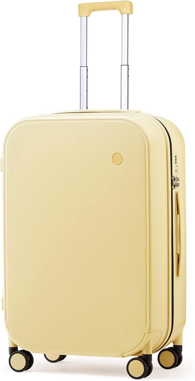 Mixi Carry On Luggage Suitcase with Spinner Wheels Hardshell Lightweight Rolling Suitcases PC wit... | Amazon (US)