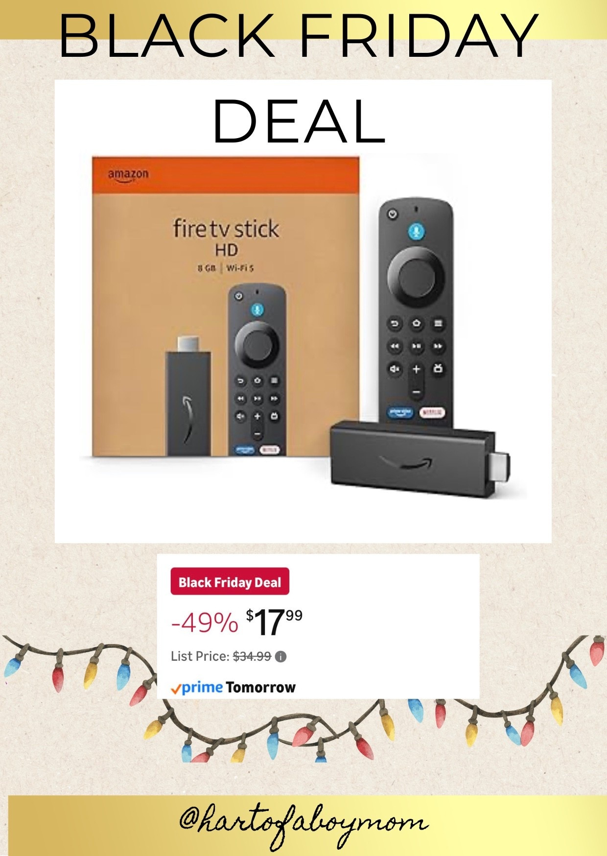 Amazon Deal
Black Friday Deal


#LTKGiftGuide #LTKFindsUnder50 #LTKCyberWeek