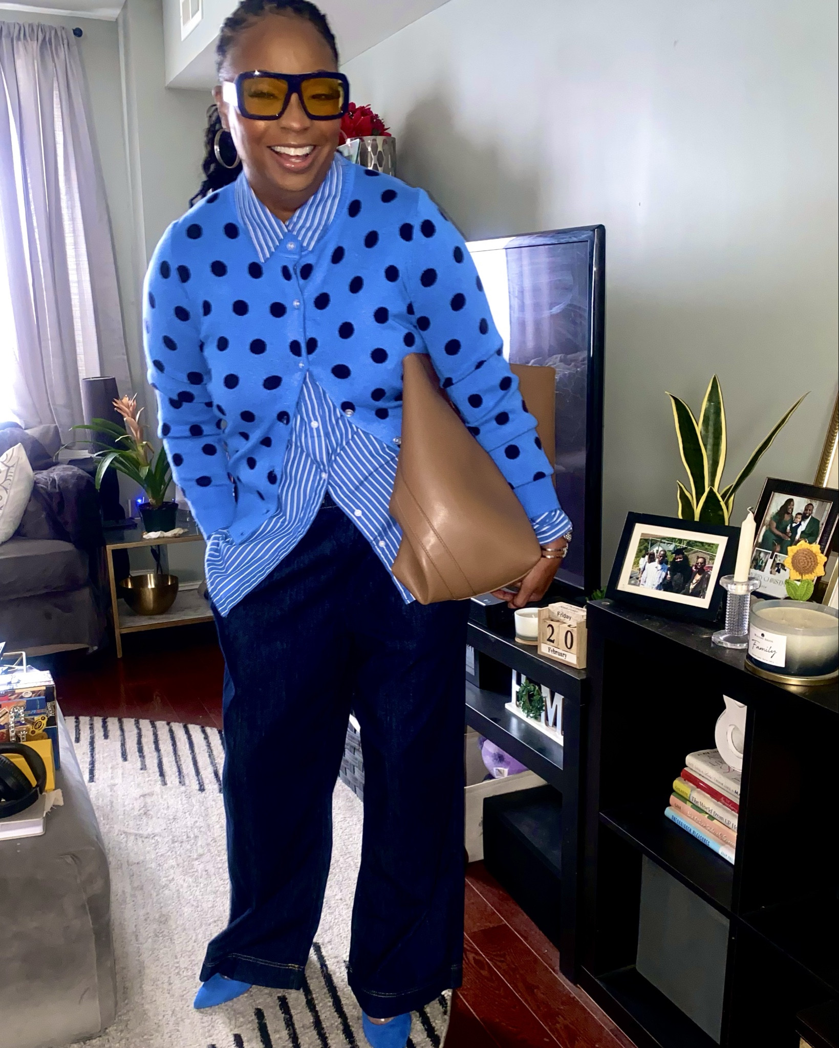 Mixed Prints are Fun!! 💙🩵

#LTKgrwm #LTKBeauty #LTKootd