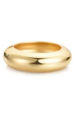 Adornia Chunky Dome Hinged Bangle Bracelet in Gold at Nordstrom Rack | Nordstrom Rack