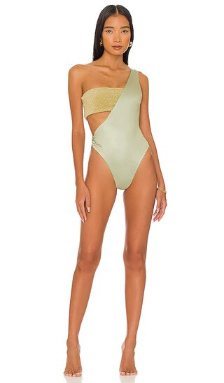 Galo One Piece in Jade | Revolve Clothing (Global)