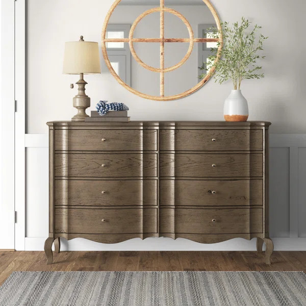 Feinstein 8 Drawer 64'' W Double Dresser | Wayfair North America