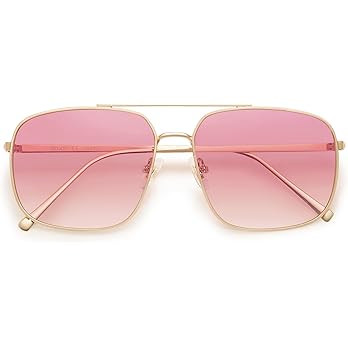 SOJOS Retro Square Aviator Sunglasses Womens Mens Aesthetic Y2k Light Lens Shades SJ1176 | Amazon (CA)