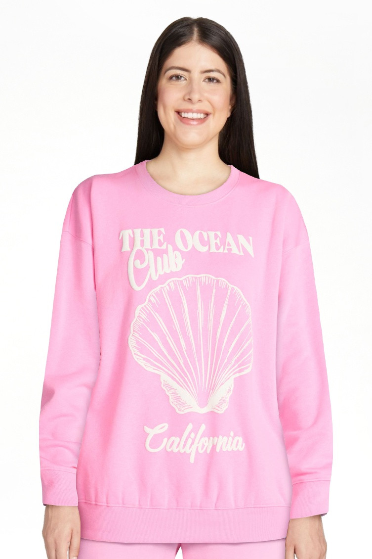 No Boundaries Graphic Crewneck Sweatshirt, Women's and Women's Plus Sizes XXS-4X | Walmart (US)