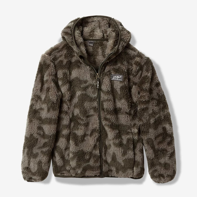 Quest Fleece Plush Hooded Jacket - Print | Eddie Bauer, LLC