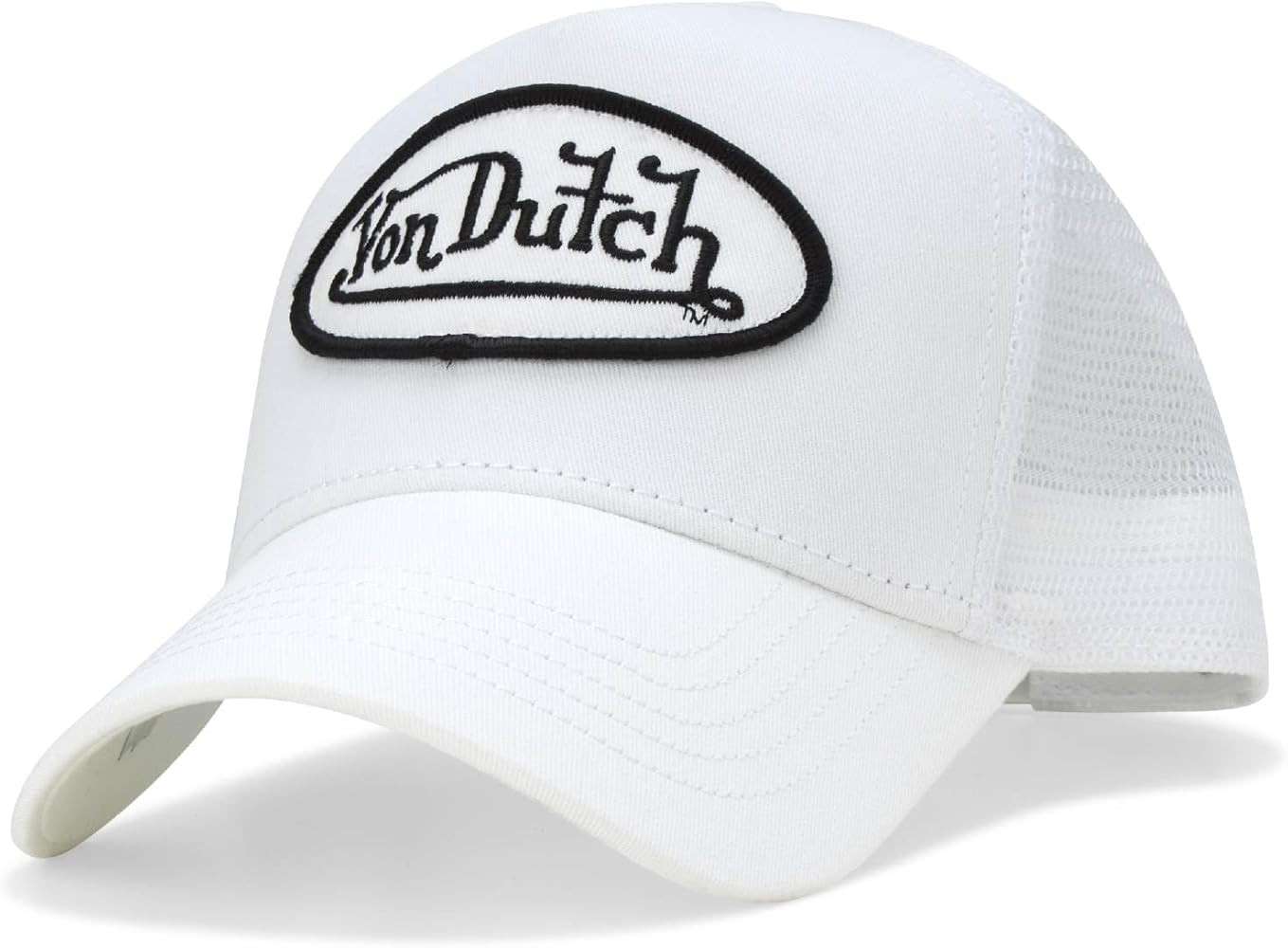 Von Dutch Unisex Trucker Hat - Curved Bill Mesh Back Retro Classic Adjustable Snapback Baseball C... | Amazon (US)