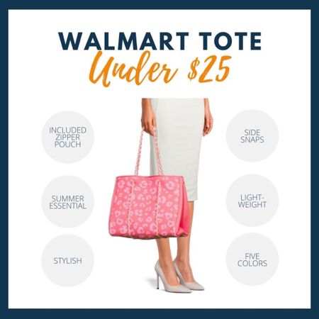 We’re loving these fun totes that Walmart just released for spring and summer! It would be the perfect bag for the pool or beach!! 😎☀️ Plus, it’s under $25!! We shared 6 reasons you may need to grab one in the five available colors before they’re gone. 😍

#LTKitbag #LTKtravel #LTKstyletip