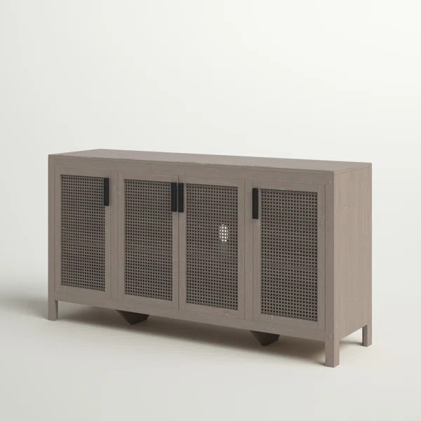 Fernanda Solid Wood TV Stand for TVs up to 65'' | Wayfair Professional